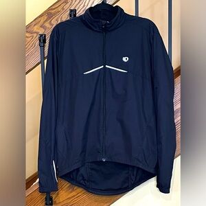 Pearl Izumi Jacket Elite Barrier packable back Pouch Black SZ. Med